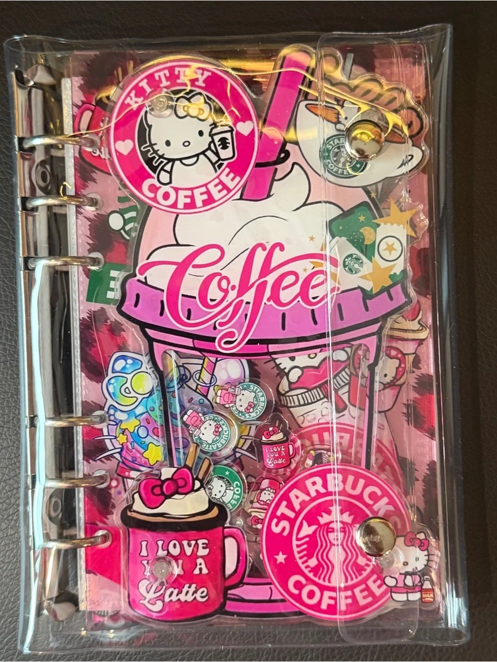 Hello Kitty x Starbucks Coffee Shaker Binder